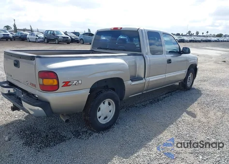 2000 GMC Sierra 1500 Sle из США, поврежденный, VIN 2GTEK19T5Y1383680